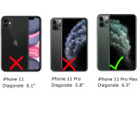 Handyhülle für Apple iPhone 11 Pro Max – Back Cover Transparent