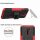 Schutz Hülle Xiaomi Handy Tasche Case Cover Silikon Schale Outdoor Handyhülle BF Xiaomi Redmi 9 Rot