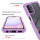 Hülle für Samsung Galaxy A13 4G Handyhülle Schutzhülle Silikon Case Cover Bumper Lila