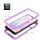 Hülle für Samsung Galaxy A13 4G Handyhülle Schutzhülle Silikon Case Cover Bumper Lila