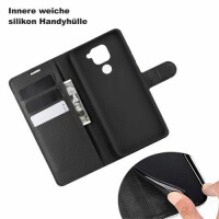 Xiaomi Redmi Note 9 Hülle Handy Tasche Flip Cover Wallet Case Schutzhülle Etui