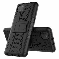 Handy Tasche Lenovo Motorola Panzer Hülle Hybrid Case Cover Schutzhülle Bumper Motorola Moto G9 Power Rot