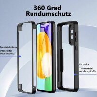 360° Grad Hülle für Samsung Galaxy A33 5G vollschutz Integriertem Displayschutz Rosa