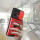 Outdoor Panzer Hülle Xiaomi Redmi Note 13 5G Handyhülle Kameraschutz Ringhalter  Rot