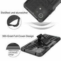 Schutz Hülle Xiaomi Handy Tasche Case Cover Silikon Schale Outdoor Handyhülle BF Xiaomi Mi 11 Lite 5G / 4G Blau