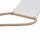 Handy Hülle mit Band Schutzhülle Handykette Seil Silikon Handy Tasche mit Schnur Nokia 2.4 Beige / Braun
