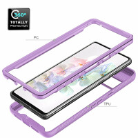 Hülle für Google Pixel 7 / 7 Pro Handyhülle Cover 2-teilig TPU Body Bumper Case  Lila Google Pixel 7