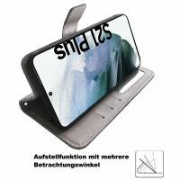 Handyhülle für Samsung Galaxy S21+ Plus 5G Hülle Handy Tasche Flip Case Etui TPU