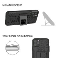 Handyhülle für Apple iPhone 11 Pro Max – Panzer Cover Schwarz