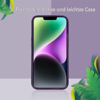 Handyhülle für Apple iPhone 14 Pro – Magnet Case Dunkellila