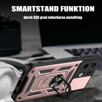 Outdoor Panzer Hülle Xiaomi Redmi Note 13 Pro 5G Handyhülle Kameraschutz Rosegold