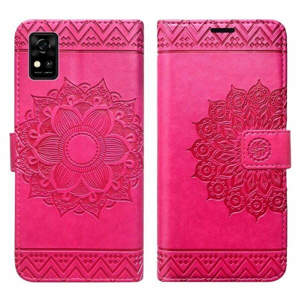 Handyhülle für ZTE Blade A71 – Klapphülle Mandala Pink
