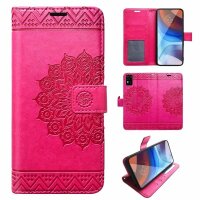 Handyhülle für ZTE Blade A71 – Klapphülle Mandala Pink