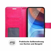 Handyhülle für ZTE Blade A71 – Klapphülle Mandala Pink