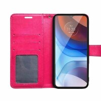 Handyhülle für ZTE Blade A71 – Klapphülle Mandala Pink