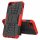 Handy Tasche für Apple iPhone Panzer Cover Case Schutz Hülle Etui Schale Bumper Apple iPhone SE 2020 Rot