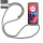 Handykette für Motorola Moto G04 / Moto G04s / Moto E14 Hülle Handyhülle Kordel Grau