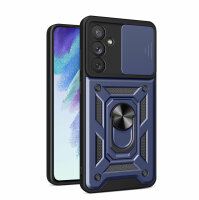 Outdoor Panzer Hülle für Samsung Galaxy A54 5G mit Kameraschutz Ringhalter  Blau