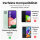Handykette für Samsung Handyhülle mit Band Schutz Hülle Handy Tasche mit Schnur Samsung Galaxy A22 5G Rainbow