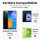 Huawei Hülle Handy Tasche Handyhülle Wallet Case Schutzhülle Blumen Mappe Etui  Huawei P-Smart 2021 Schwarz