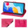 Hülle für Xiaomi Redmi Note 11 / 11S, Schutzhülle Klapphülle Handy Tasche Etui Rot