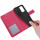 Hülle für Xiaomi Redmi Note 11 / 11S, Schutzhülle Klapphülle Handy Tasche Etui Rot