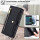 Handykette Samsung Hülle mit Band Handyhülle Kartenfächer PU Leder Umhängetasche Galaxy S21 Schwarz