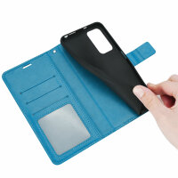 Hülle für Xiaomi Redmi Note 11s 5G / Poco M4 Pro 5G Handyhülle Handy Tasche Etui Blau