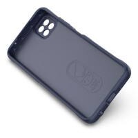 Hülle für Samsung Galaxy A22 5G - Schutzhülle Handyhülle - [Kamera Schutz] Case Blau