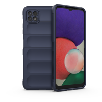 Hülle für Samsung Galaxy A22 5G - Schutzhülle Handyhülle - [Kamera Schutz] Case Blau