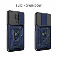 Outdoor Panzer Hülle Nokia G10 G20 Handyhülle mit Slide Kameraschutz Ringhalter Blau