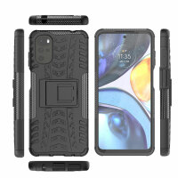 Hülle Motorola Moto G22, E32, E32 Schutzhülle Handytasche Handyhülle Silikon TPU Schwarz