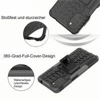 Hülle Motorola Moto G22, E32, E32 Schutzhülle Handytasche Handyhülle Silikon TPU Schwarz