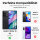 Hülle Xiaomi Redmi Note 13 5G Handyhülle Drehbar Ringhalter Magnet Bumper Case Schwarz