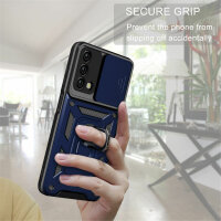 Oppo A74 4G Handyhülle Handy Tasche Hülle Outdoor Case Back TPU Silikon Bumper