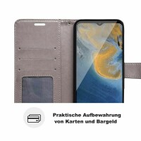ZTE Blade A51 Hülle Handy Tasche Schutzhülle Klapphülle Flip Case Schale Etui BF