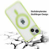 Handyhülle für Apple iPhone 14 Pro Max - Magnet Case Mint Grün