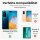 Huawei Handy Tasche Handyhülle Schutz Hülle Blumen Flip Cover Buch Case Etui Huawei P40 Pro Schwarz