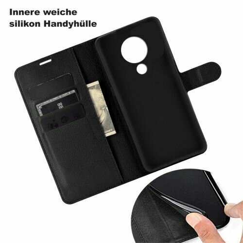 Handy Tasche Nokia Hülle Wallet Case Flip Cover Schutzhülle