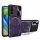 Handyhülle für ZTE Blade A71 – Ring Panzer Case Lila
