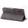 Huawei Handy Tasche Handyhülle Schutz Hülle Blumen Flip Cover Buch Case Etui Huawei Y6 2019 Grau