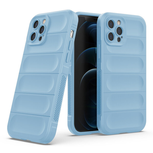 Handyhülle für Apple iPhone 12 Pro – Outdoor Back Cover Hellblau