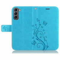 Handyhülle für Samsung Galaxy S21+ Plus 5G Hülle Handy Tasche Flip Case Etui TPU