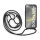 Handykette für Samsung Hanyhülle mit Band Hülle mit Kodel Smartphone Halskette Galaxy S24+ Schwarz