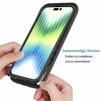 Handyhülle für Apple iPhone 14 Pro – Outdoor Panzer Case 360° mit Displayschutz