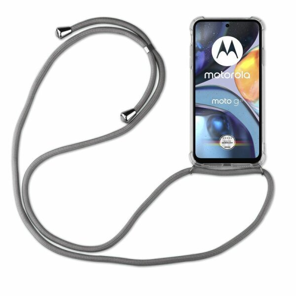 Handykette für Motorola Moto G22 Handyhülle mit Band Schutz Hülle Handy Tasche
