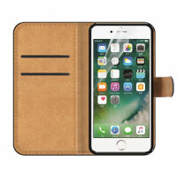 Apple iPhone Handy Tasche Flip Cover Case Buch Klapp Schutz Hülle Etui Bumper Apple iPhone 8 Plus Schwarz