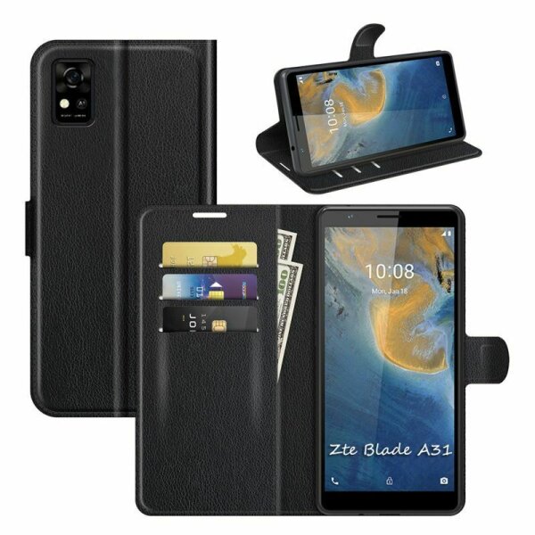 ZTE Blade A31 Handy Tasche Hülle Schutzhülle Klapphülle Case Schale Etui Wallet