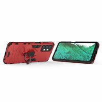 Handyhülle für Samsung Galaxy A32 5G – Ring Panzer Cover Rot