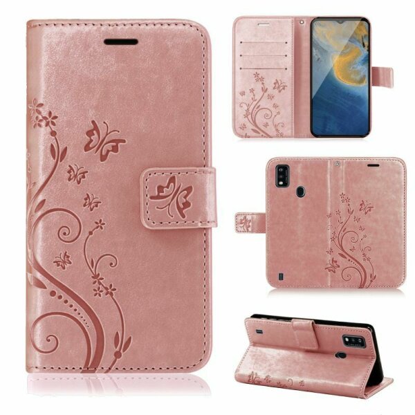 ZTE Blade A51 Handy Tasche Hülle Schutzhülle Klapphülle Flip Case Schale Etui BF
